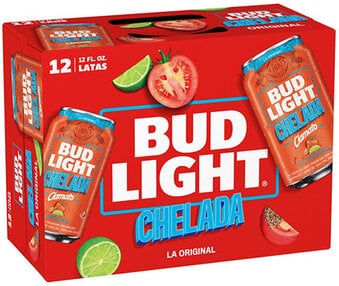 BUD LIGHT CHELADA 12PK CANS