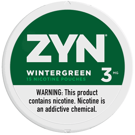 ZYN WINTERGREEN 3MG 5PK