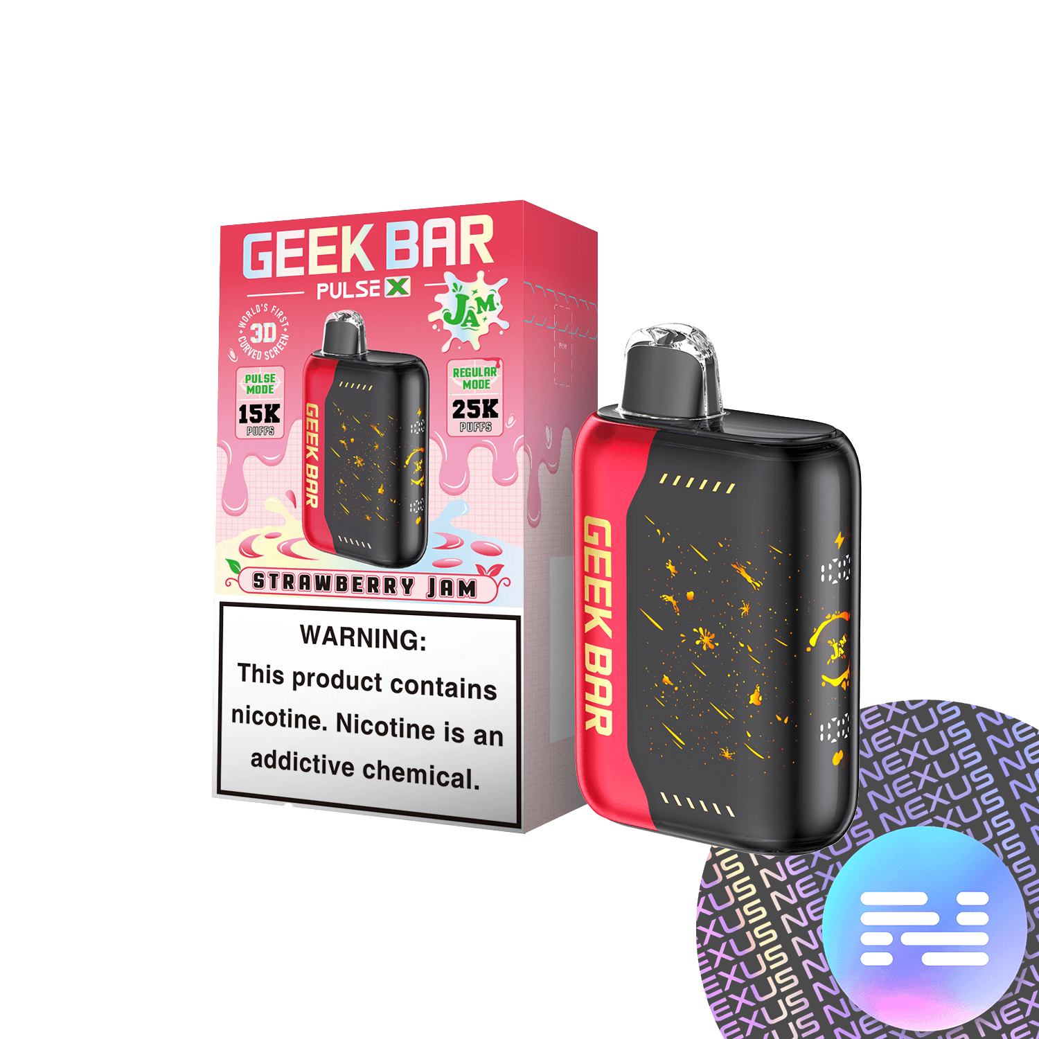 GEEK NEXT STRAWBERRY JAM
