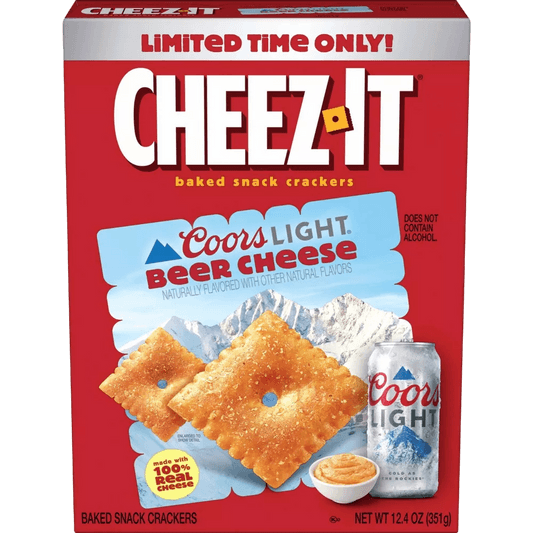 CHEEZ-IT BEER CHEESE CHIPS
