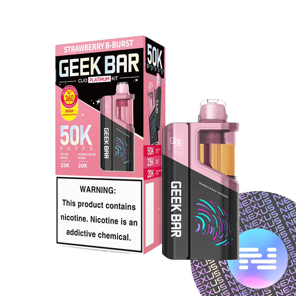 GEEK BAR STRAWBERRY B-BURST
