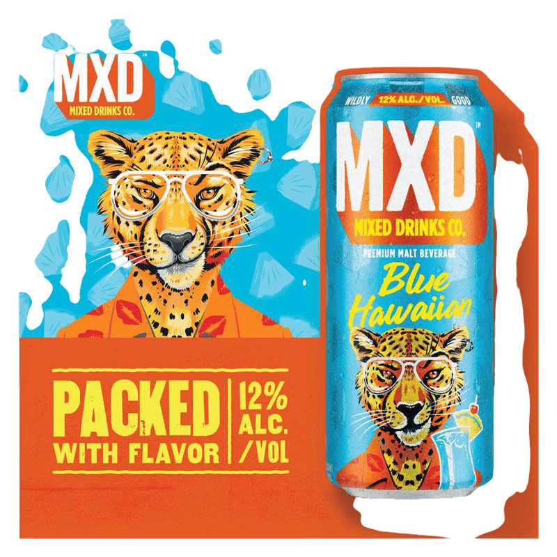 MXD BLUE HAWAIAN 16oz