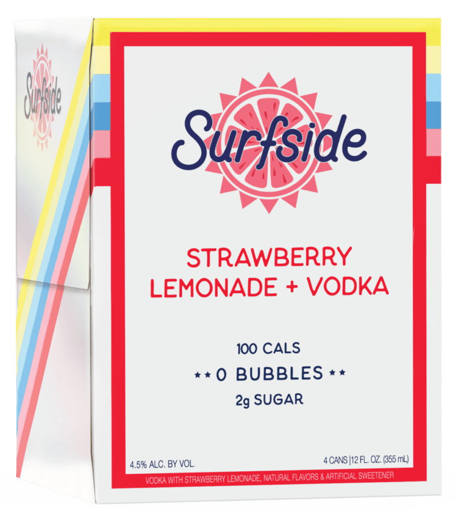 SURFSIDE STRAWBERRY LEMONADE 4PK