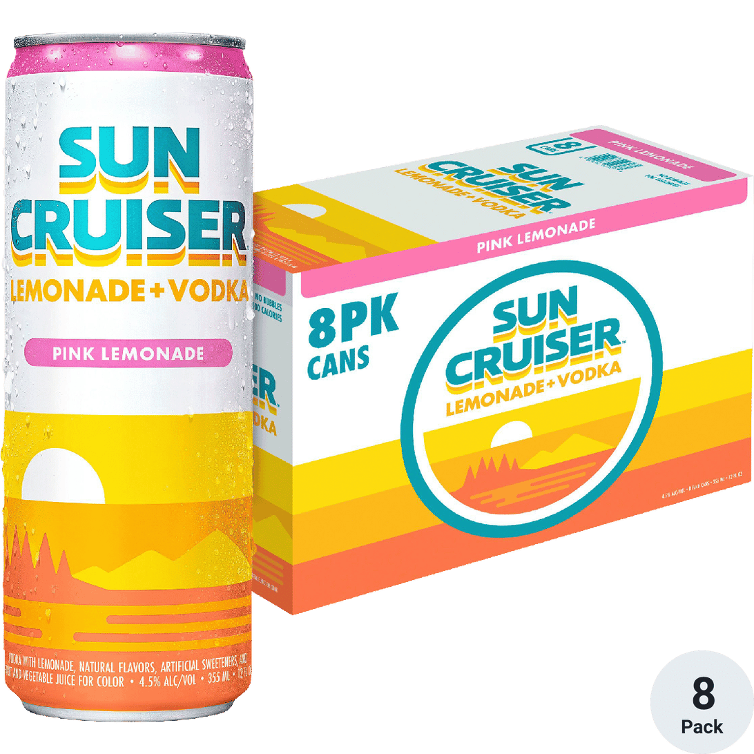 SUN CRUISER PINK LEMONADE 8PK