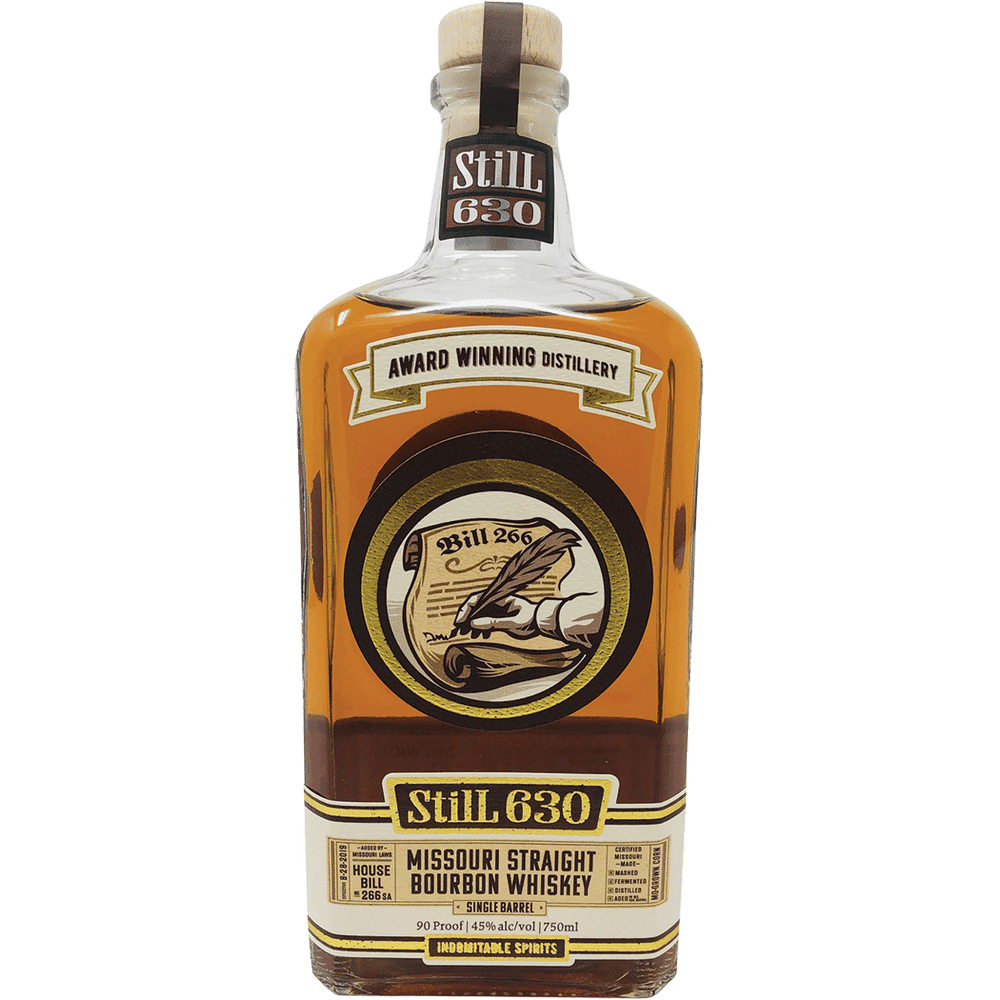 STILL 630 MO STRIGHT BOURBON WHISKEY 750ML