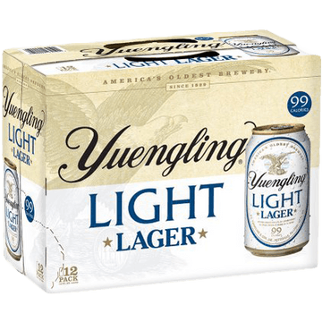 YUENGLING LIGHT LAGER 24 PK