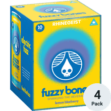 RHINEGEIST FUZZY BONES LEMON BLUEBERRY 10MG 4PK