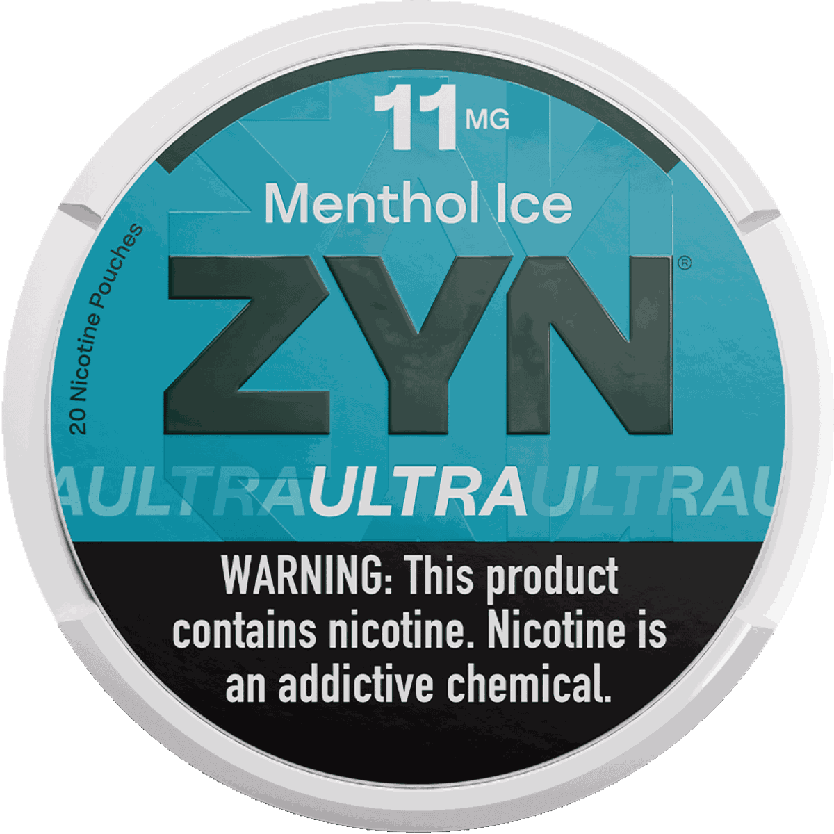 ZYN ULTRA MENTHOL ICE 11MG 5PK