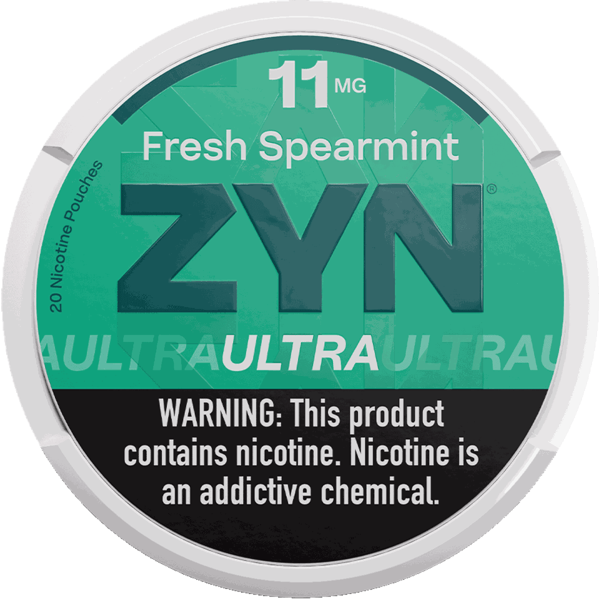 ZYN ULTRA FRESH SPEARMINT 11MG 5PK