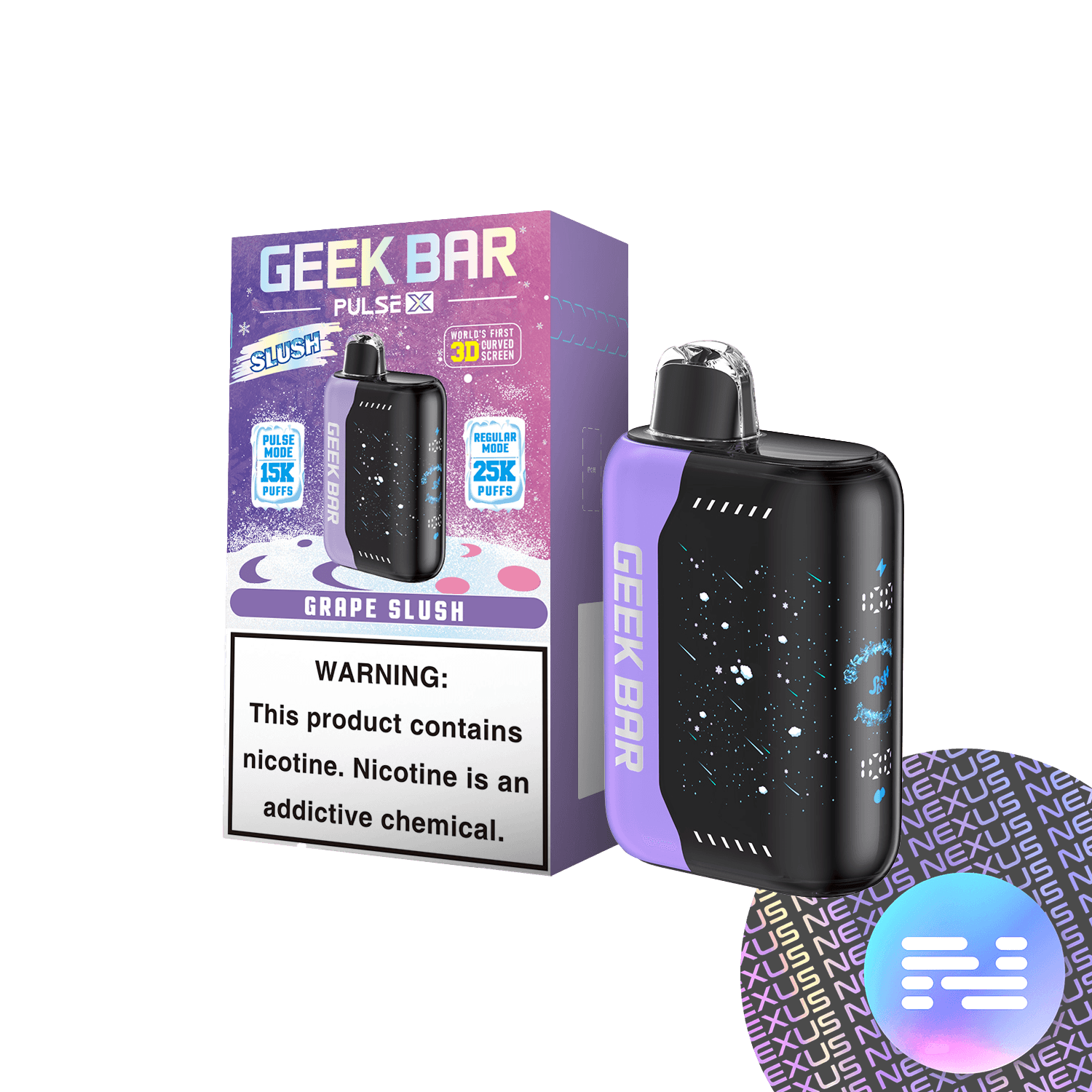 GEEK NEXT GRAPE SLUSH