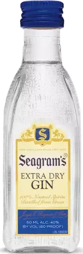 SEAGRAM'S GIN EXTRA DRY 50 ML