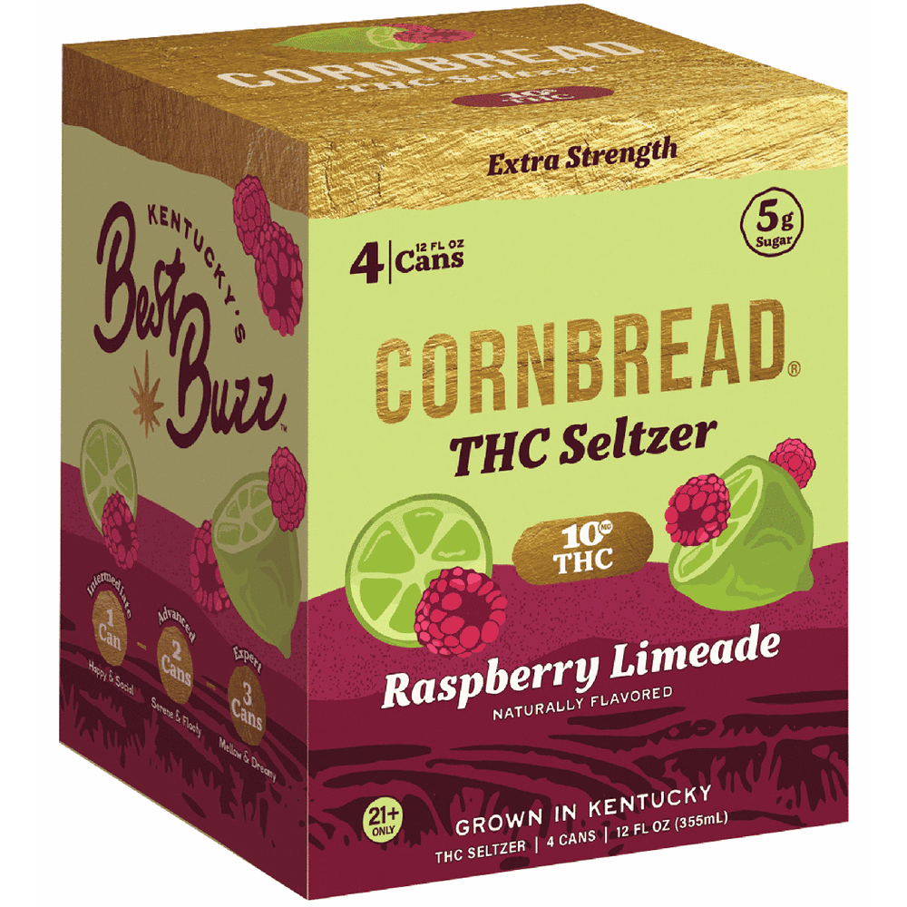 CORNBREAD RASPBERRY LIMEADE 10MG 4PK