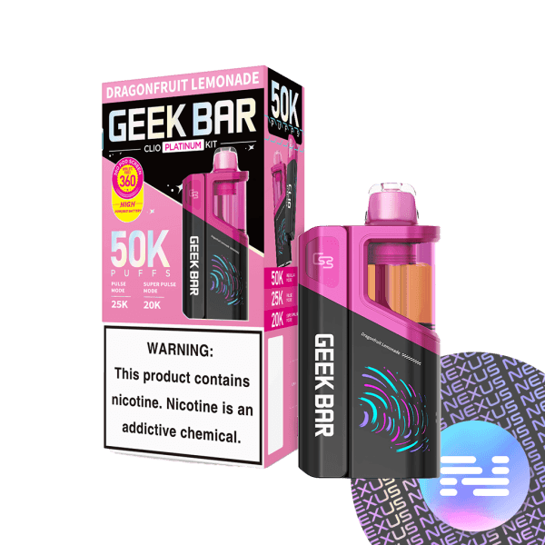 GEEK BAR DRAGONFRUIT LEMONADE