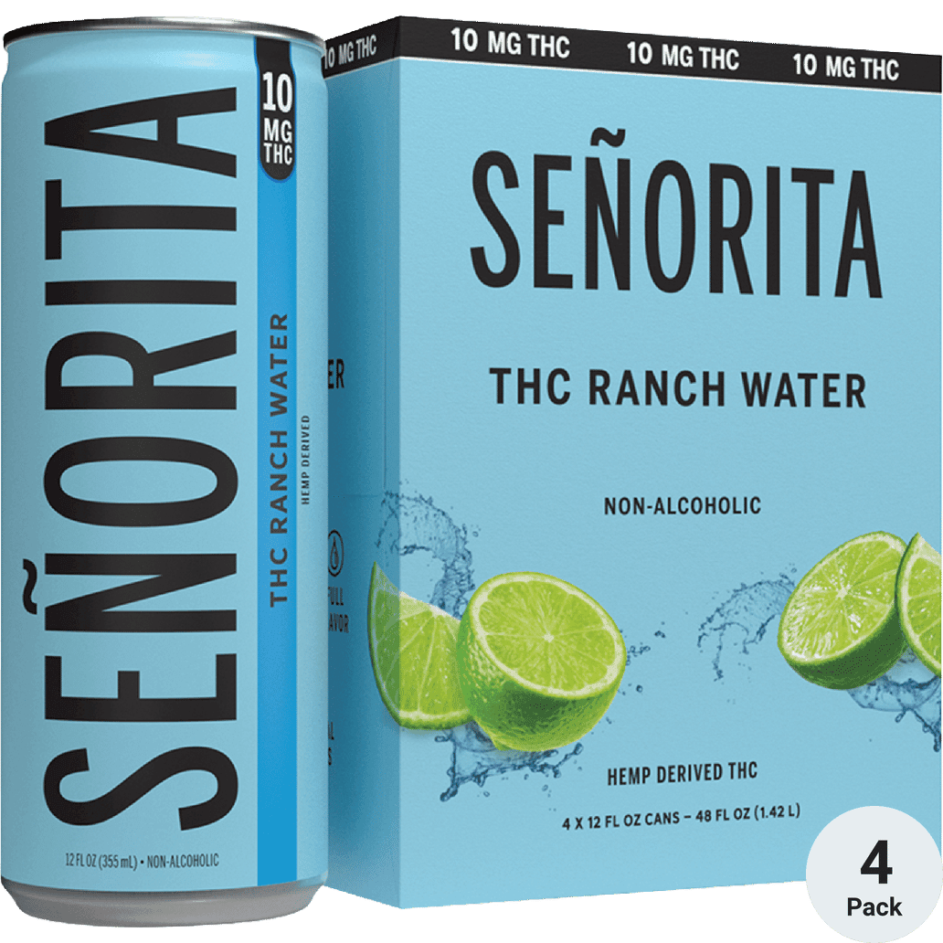 SENORITA RANCH WATER 10MG 4PK