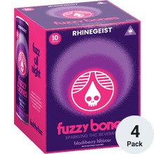 RHINEGEIST FUZZY BONES BLACKBERRY HIBISCUS 10MG 4PK