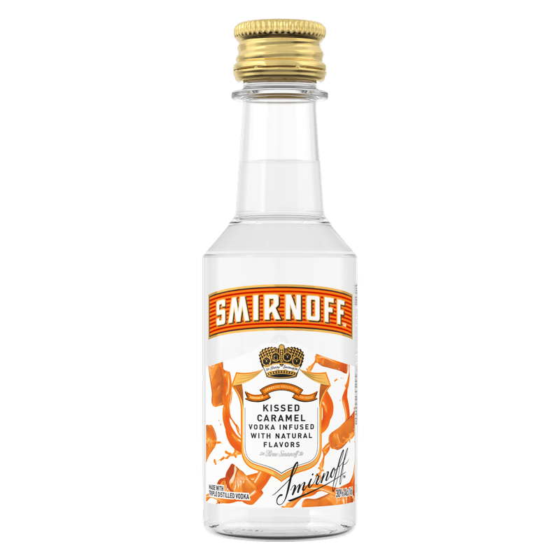 SMIRNOFF KISSED CARAMEL 50 ML 10PK