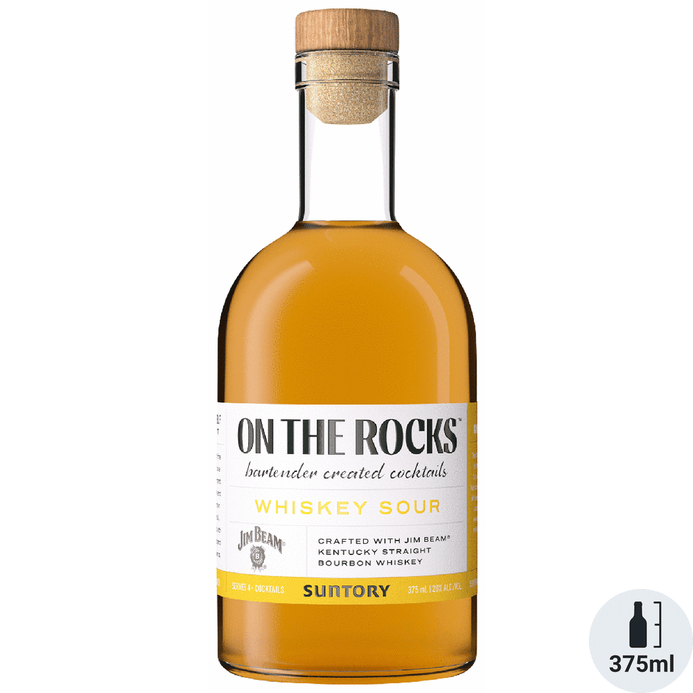 ON THE ROCKS WHISKEY SOUR 750 ML