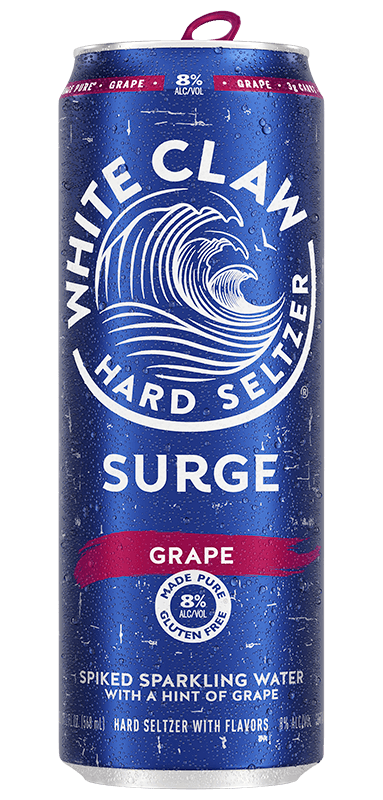 WHITE CLAW SURGE GRAPE 19.2oz