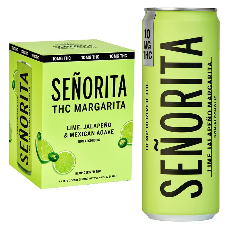 SEÑORITA LIME MARGARITA 10MG THC 4PK