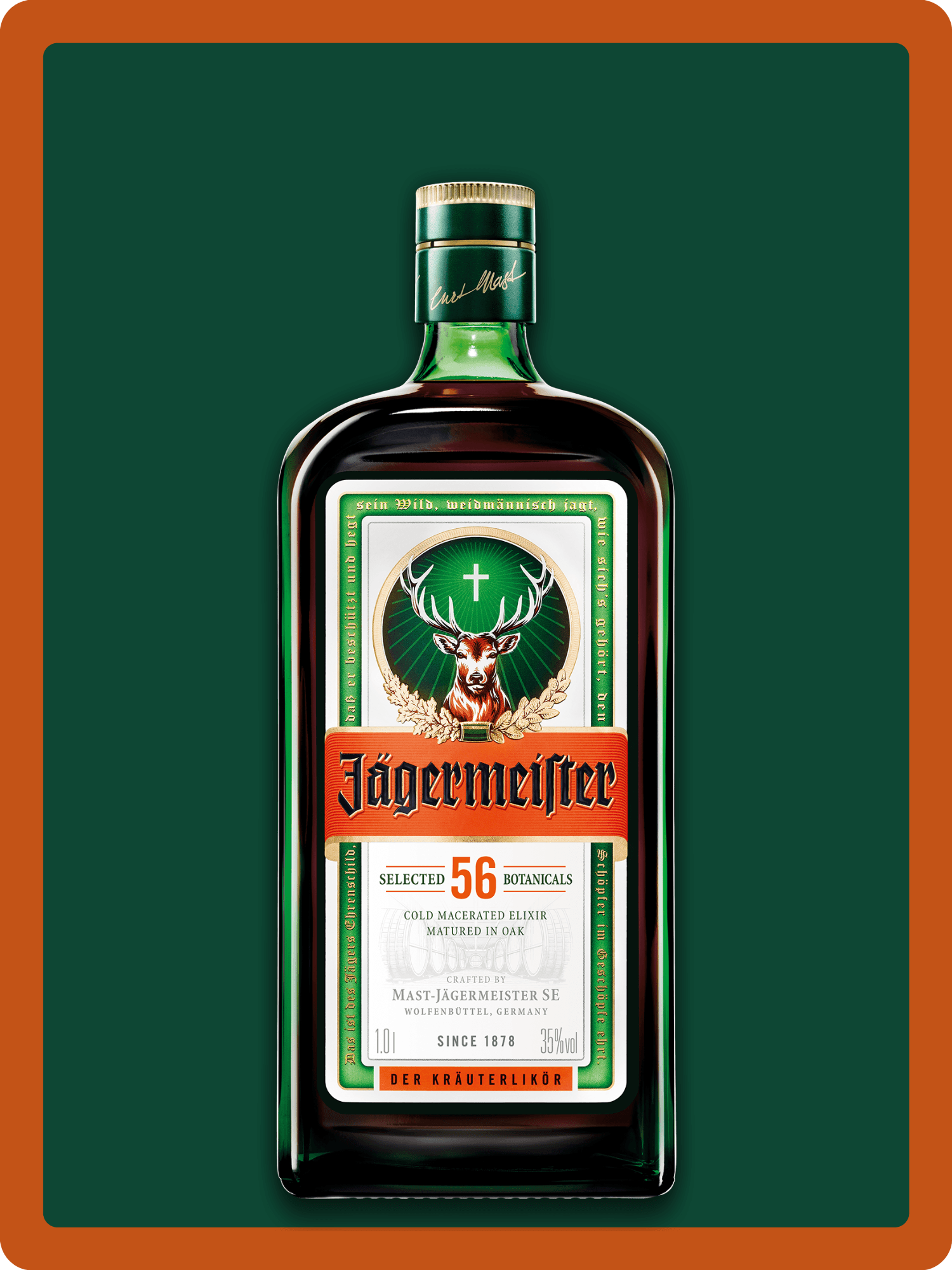 Jagermeister liqueur 1L