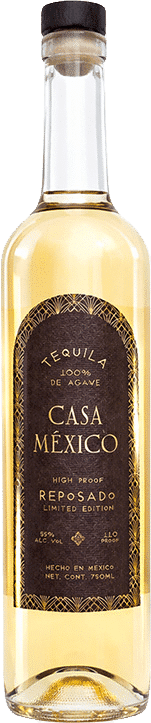 CASA MEXICO TEQUILA HIGH PROOF REPOSADO 750ML