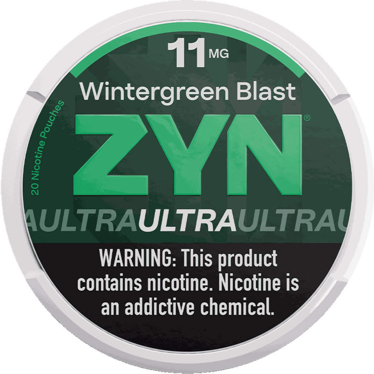 ZYN ULTRA WINTERGREEN BLAST 11MG 5PK